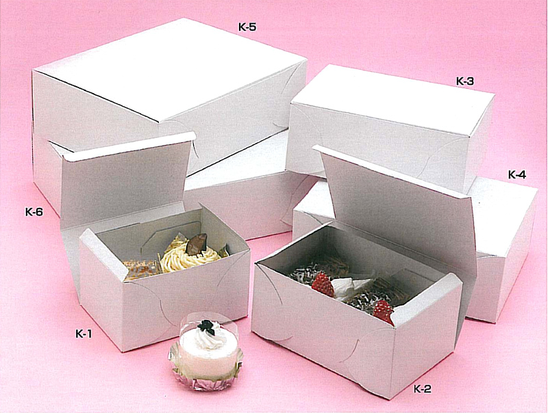 ケーキ用サービス箱